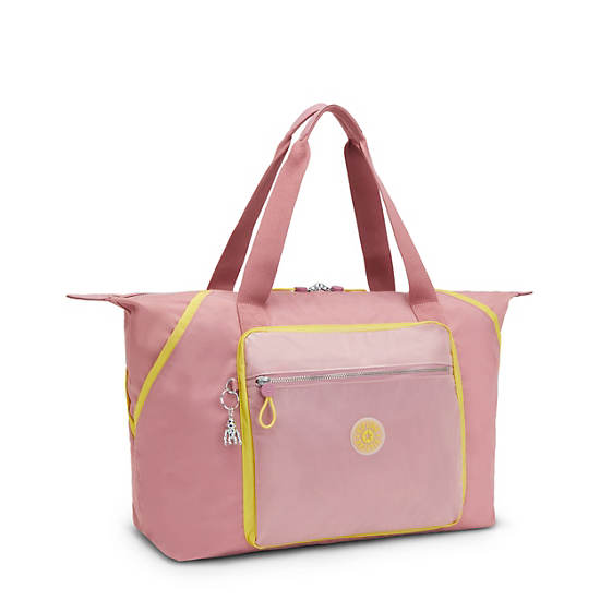 Sac À Main Kipling Art Medium Tote Bag Rose | FR 1924BE